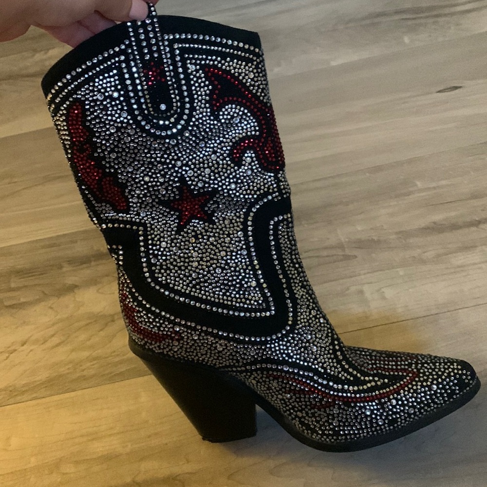 Rhinestone Cowgirl Boots